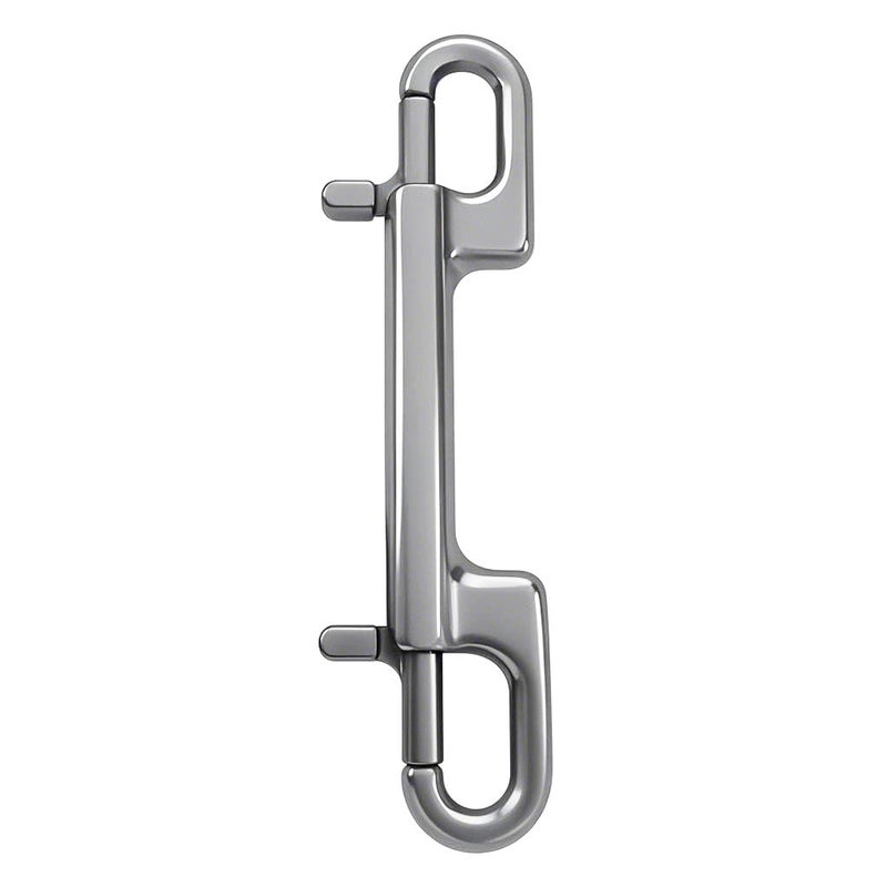 nerilee Heavy Duty Double Ended Bolt Snap Stainless Steel Double Ended Snap Clips Double Eye Bolt Snap Hooks Buckle Chain Diving Clips - Image 2